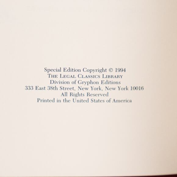 Crime: Its Causes and Remedies Legal Classics Library Lombroso Gryphon 1994 - Picture 7 of 7